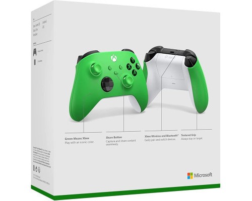 Геймпад Microsoft Wireless Controller Green (QAU-00091)