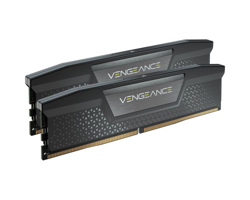 Модуль пам'яті для комп'ютера DDR5 64GB (2x32GB) 5600 MHz Vengeance Black Corsair (CMK64GX5M2B5600C40)