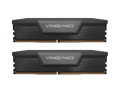 Модуль пам'яті для комп'ютера DDR5 64GB (2x32GB) 5600 MHz Vengeance Black Corsair (CMK64GX5M2B5600C40)