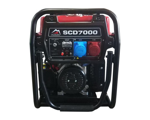 Генератор Vulkan SCD7000 дизель 5Kw, 3ф (SCD7000)