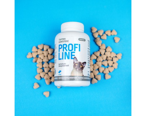 Вітаміни для котів ProVET Profiline Таурин комплекс 180 табл (4823082431700)