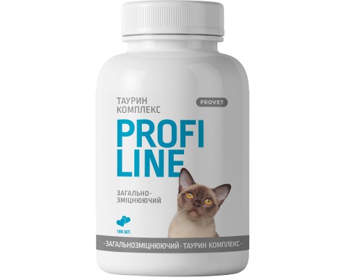 Вітаміни для котів ProVET Profiline Таурин комплекс 180 табл (4823082431700)