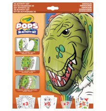 Набір для творчості Crayola POPS 3D Динозаври