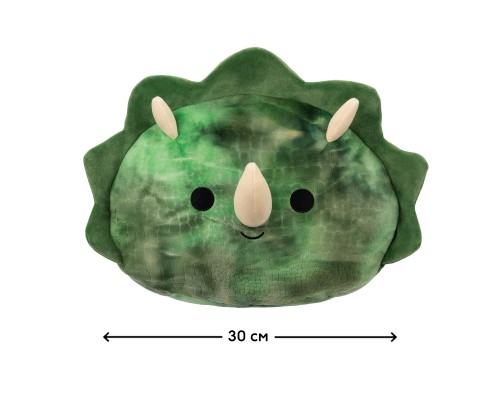 М'яка іграшка Squishmallows Трицератопс Трей 30 см (SQCR04197) М'яка іграшка Squishmallows Трицератопс Трей 30 см (SQCR04197)