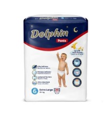 Підгузки Dolphin Dolphin 6 Exta large 15+ кг 20 шт (8680131207251)