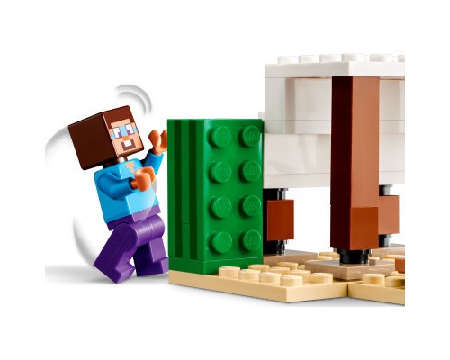 Конструктор LEGO Minecraft Експедиція Стіва в пустелю 75 деталей (21251)