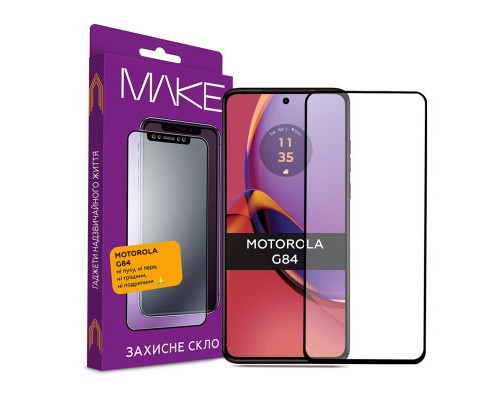 Скло захисне MAKE Motorola G84 (MGF-MG84)