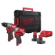 Набір електроіструментів Milwaukee M12FPP2H2-402X, M12FPD2, M12 2x4Ah, HD кейс (4933492512)