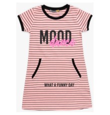 Плаття дитяче First kids у смужку (621-128G-peach)