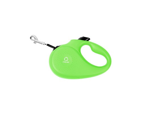 Повідок для собак Collar стрічка M до 25 кг 5 м салатовий (81255)