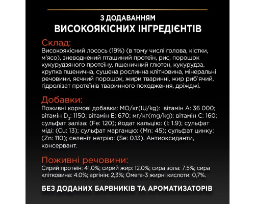 Сухий корм для кішок Purina Pro Plan Sterilised з лососем 10 кг (7613036517164) Сухий корм для кішок Purina Pro Plan Sterilised з лососем 10 кг (7613036517164)
