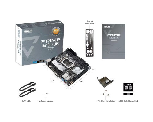 Материнська плата ASUS PRIME H610I-PLUS-CSM