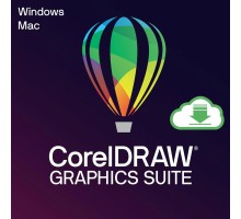 ПЗ для мультимедіа Corel CorelDRAW Graphics Suite 2024 EN/FR/DE/IT/ES/BP/NL Windows/Mac (ESDCDGS2024ML)
