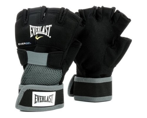 Бинти-рукавиці Everlast Evergel Hand Wraps 722571-70-8 Чорні XL (009283516536)