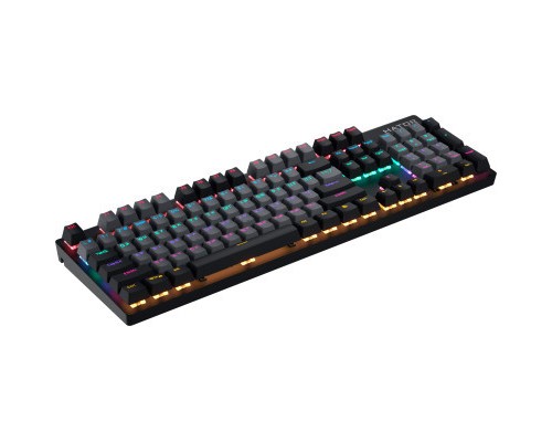 Клавіатура Hator Starfall Rainbow Origin Red USB Grey/Black (HTK-608-BGB)