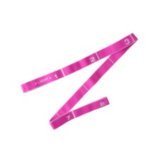 Еспандер LiveUp Resistance Band з петлями рожевий LS3660-L (6951376105162)