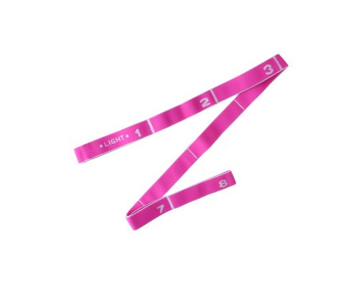 Еспандер LiveUp Resistance Band з петлями рожевий LS3660-L (6951376105162)