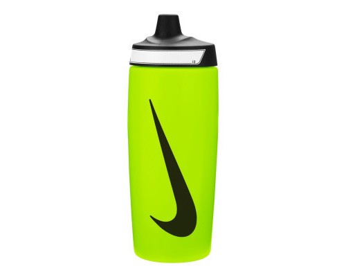 Пляшка для води Nike Refuel Bottle 18 OZ лимонний, чорний 532 мл N.100.7665.753.18 (887791745194)