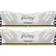 Модуль пам'яті для комп'ютера DDR5 32GB (2x16GB) 6400 MHz Renegade White XMP Kingston Fury (ex.HyperX) (KF564C32RWK2-32)