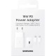 Зарядний пристрій Samsung USB-С 15W White + Cable USB-C 1m (EP-T1510XWEGEU)