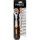 Набір головок Neo Tools 12шт, 1/2