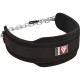 Обважнювач RDX Пояс з ланцюгом T7 Pro Dipping Belt 2 Layer неопреновий Black (WDB-T7B)