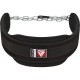 Обважнювач RDX Пояс з ланцюгом T7 Pro Dipping Belt 2 Layer неопреновий Black (WDB-T7B)