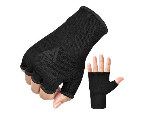 Бинти-рукавиці RDX Inner Black/Black L (HYP-IBB-L)