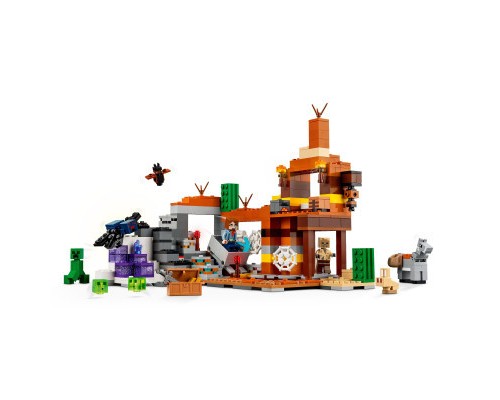 Конструктор LEGO Minecraft Покинута шахта у безплідних землях (21263)
