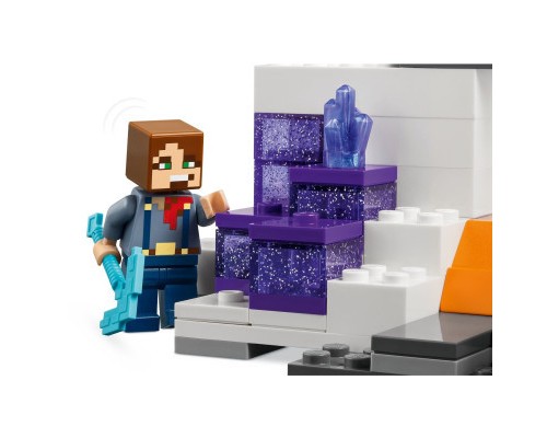 Конструктор LEGO Minecraft Покинута шахта у безплідних землях (21263)