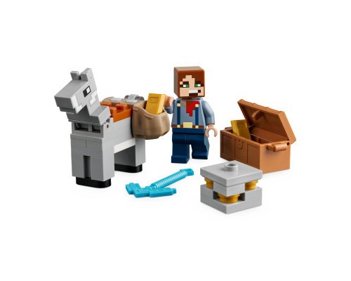 Конструктор LEGO Minecraft Покинута шахта у безплідних землях (21263)