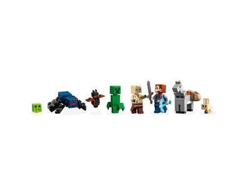 Конструктор LEGO Minecraft Покинута шахта у безплідних землях (21263)