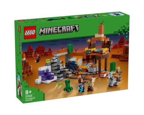Конструктор LEGO Minecraft Покинута шахта у безплідних землях (21263)