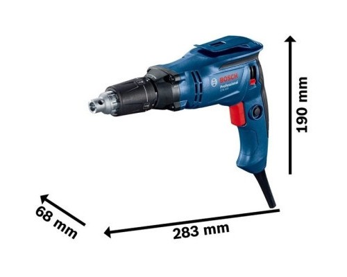 Шуруповерт Bosch GTB 650 650Вт, 12Нм, 5000об/хв, 1.4кг, кейс (0.601.4A2.000)