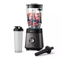 Блендер Philips стаціонарний Series 5000, 1200Вт, чаша-2000мл, скло, склянка в ко (HR3041/00)