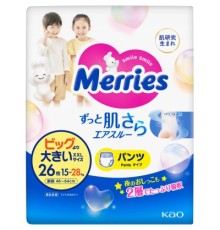 Підгузки Merries Трусики Super Jumbo XXL (15-28 кг) 26 шт. (4901301425898)