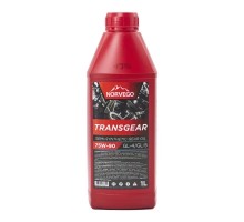 Трансмісійна олива NORVEGO TRANSGEAR GL4/GL-5 75W90 1л (4823110603819)