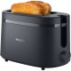 Тостер Philips Essentials Collection 650Вт, пластик, темно-сірий (HD2510/90)