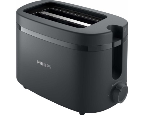 Тостер Philips Essentials Collection 650Вт, пластик, темно-сірий (HD2510/90)