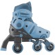 Роликові ковзани Globber 2в1 сіро-сині р.30-33, до 60кг, 5+ (783-200)