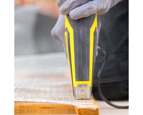 Степлер будівельний Stanley електричний Fatmax Multi-Tacker, 5 в 1, скобы G, Н, СТ, гвозди и шпильки 18 GA. (FMHT6-75934)