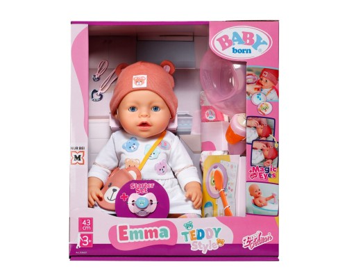 Пупс Zapf Baby Born – Емма-Тедді 43 см (836651)