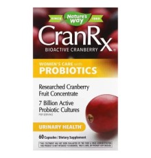 Вітамін Nature's Way Журавлина біоактивна з пробіотиком, жіноче здоров'я, Cran (NWY-11861)