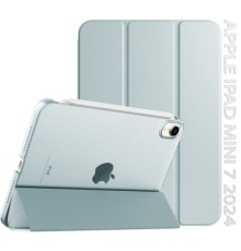 Чохол до планшета BeCover Tri Fold Hard Apple iPad Mini 7 2024 Light Blue (712453)