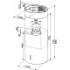 Витяжка кухонна Faber Cylindra Isola Evo Plus Bk Matt A37 (335.0572.104)