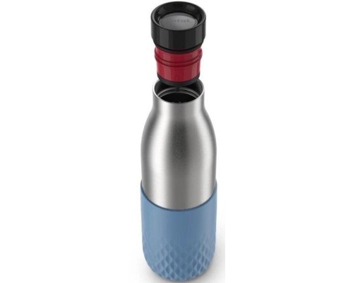 Термос Tefal Bludrop soft touch, 500мл, нержавіюча сталь, блакитний (N3110710)