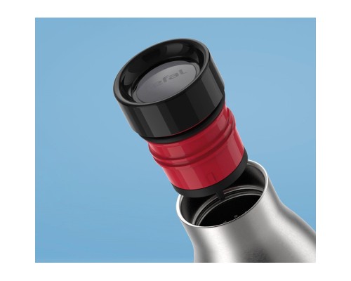 Термос Tefal Bludrop soft touch, 500мл, нержавіюча сталь, блакитний (N3110710)