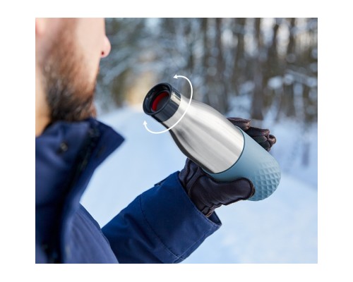 Термос Tefal Bludrop soft touch, 500мл, нержавіюча сталь, блакитний (N3110710)