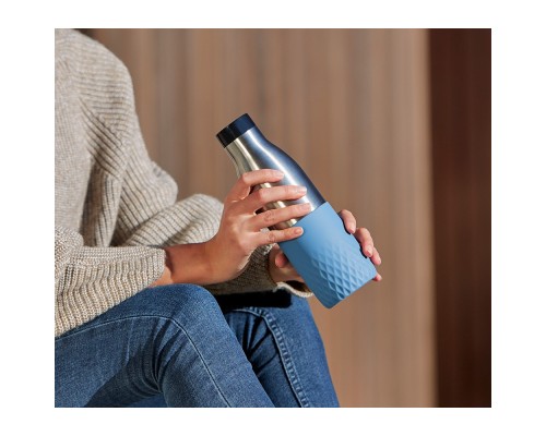 Термос Tefal Bludrop soft touch, 500мл, нержавіюча сталь, блакитний (N3110710)