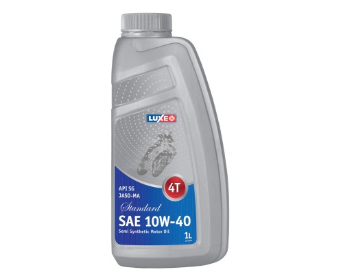 Моторна олива Luxe 10W-40 SG JASO-MA 4T 1л (10W-40 SG JASO-MA 4T)